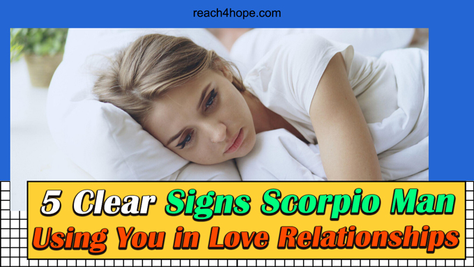 Why does a scorpio man ignore you