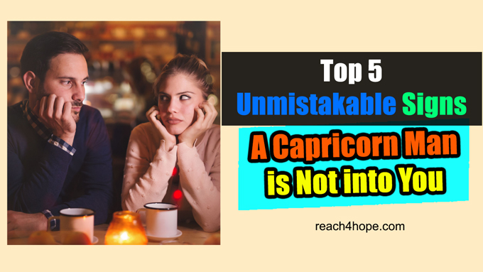 What happens when you ignore a capricorn man